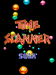 Time Scanner (set 2, System 16B) Title Screen